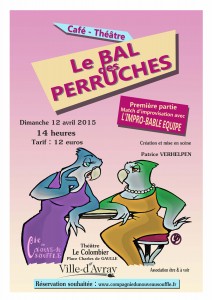 affiche bal des perruches